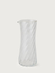Stilleben Concave Carafe⼁Swirl Carafe Clear