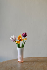 Stilleben Concave Vase - 18 cm⼁Swirl - Opal Edition Vase Rose Opal