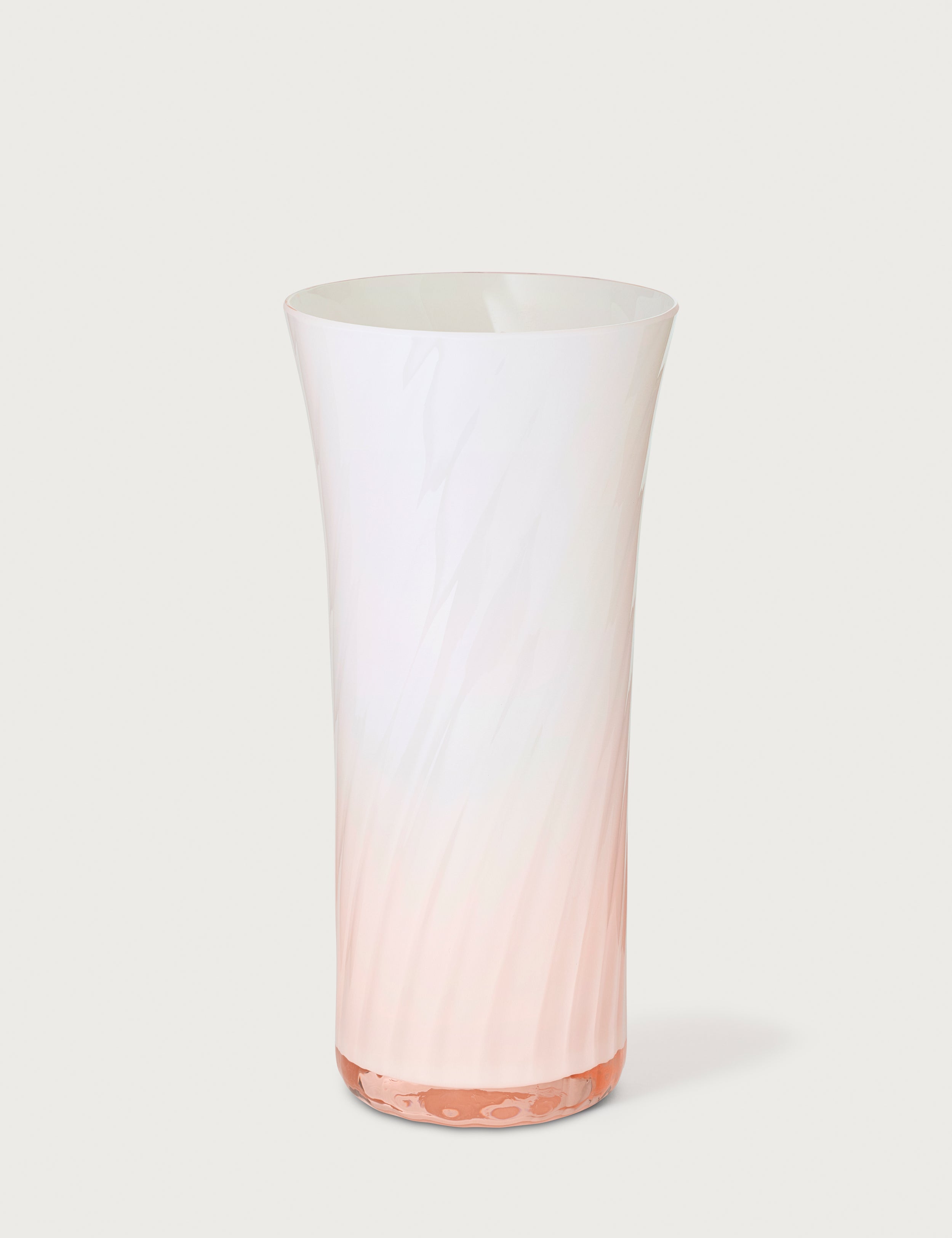 Stilleben Concave Vase - 18 cm⼁Swirl - Opal Edition Vase Rose Opal
