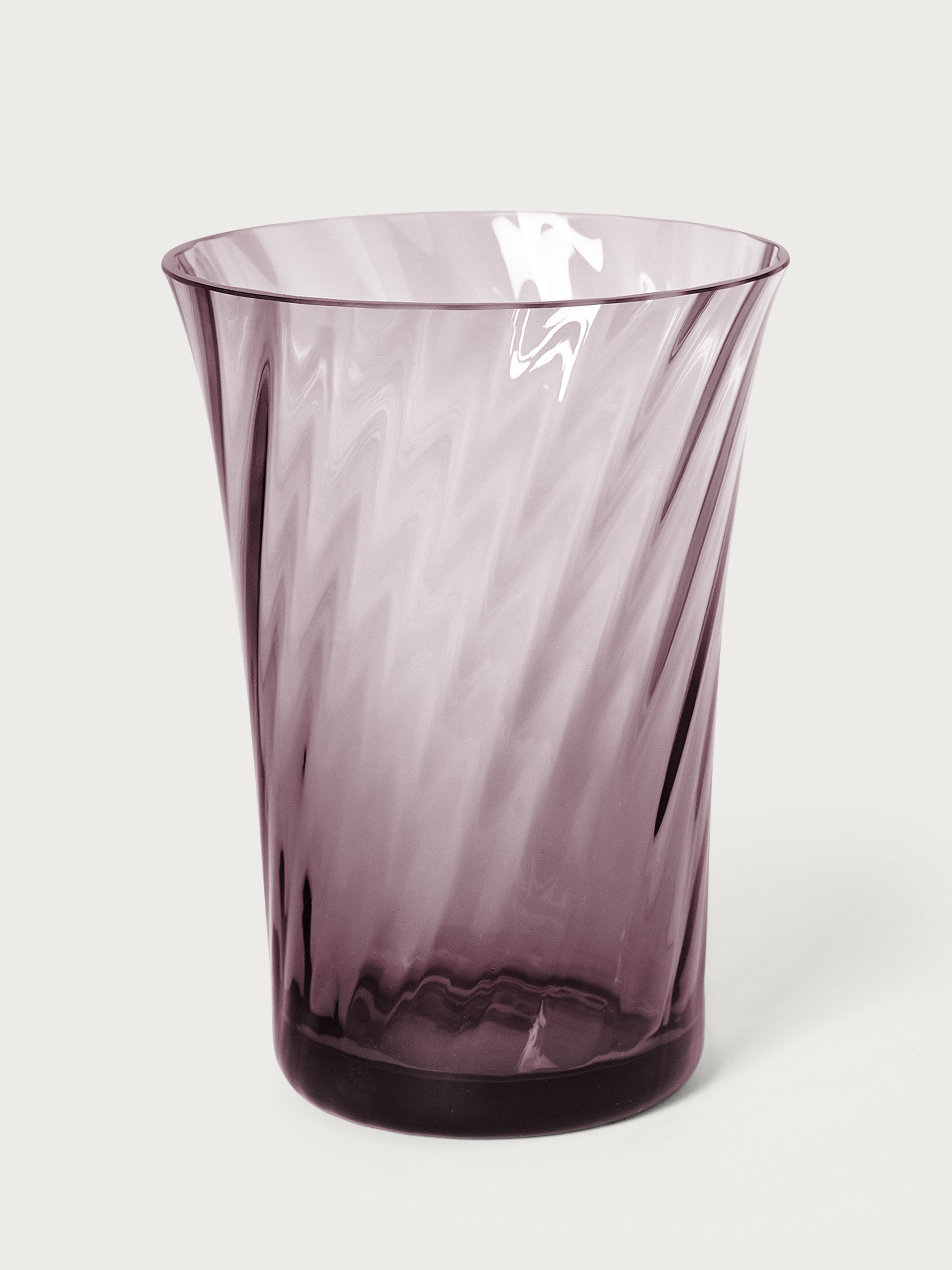 Stilleben Concave Vase - 20 cm⼁Swirl Vase Lilac