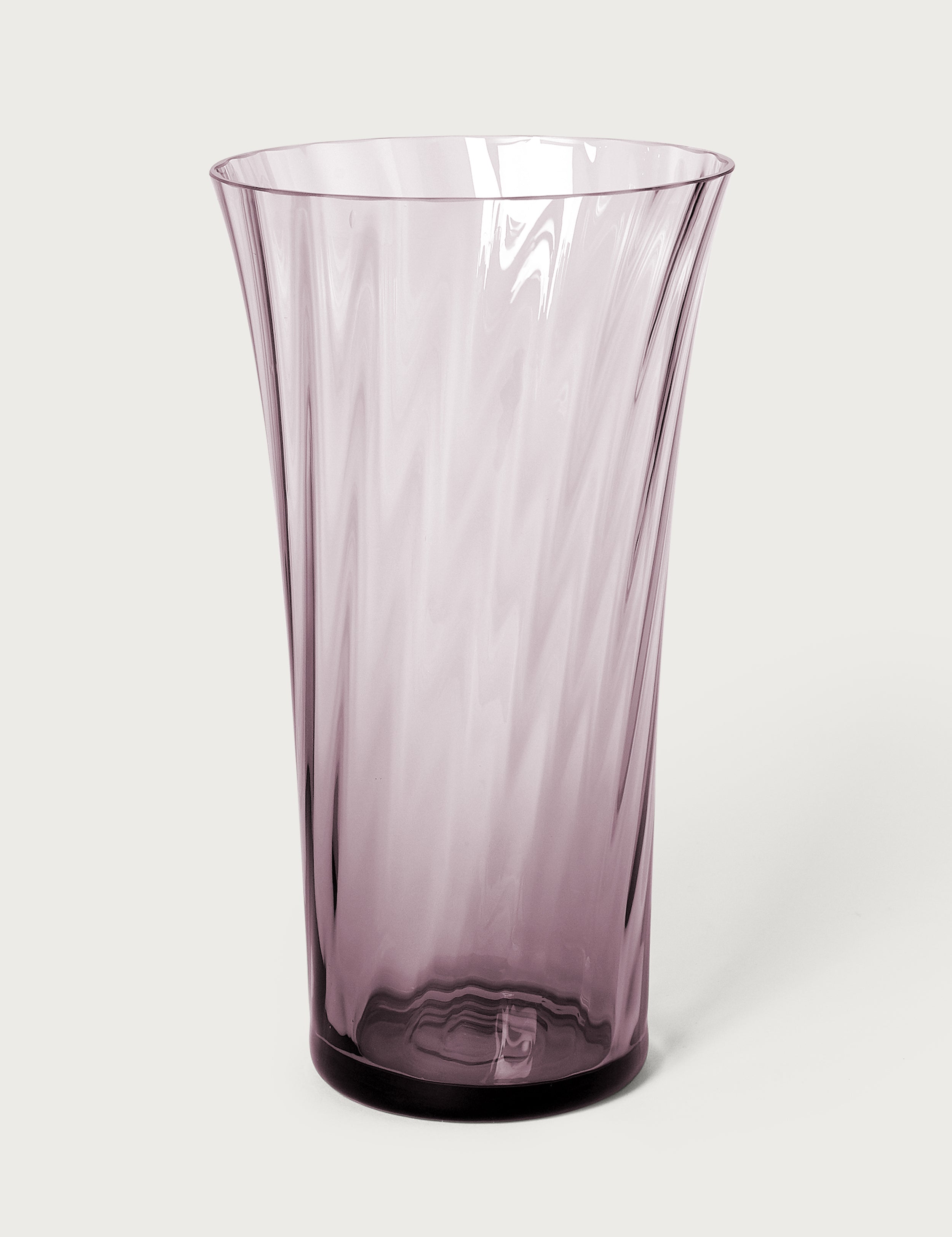 Stilleben Concave Vase - 28 cm⼁Swirl Vase Lilac