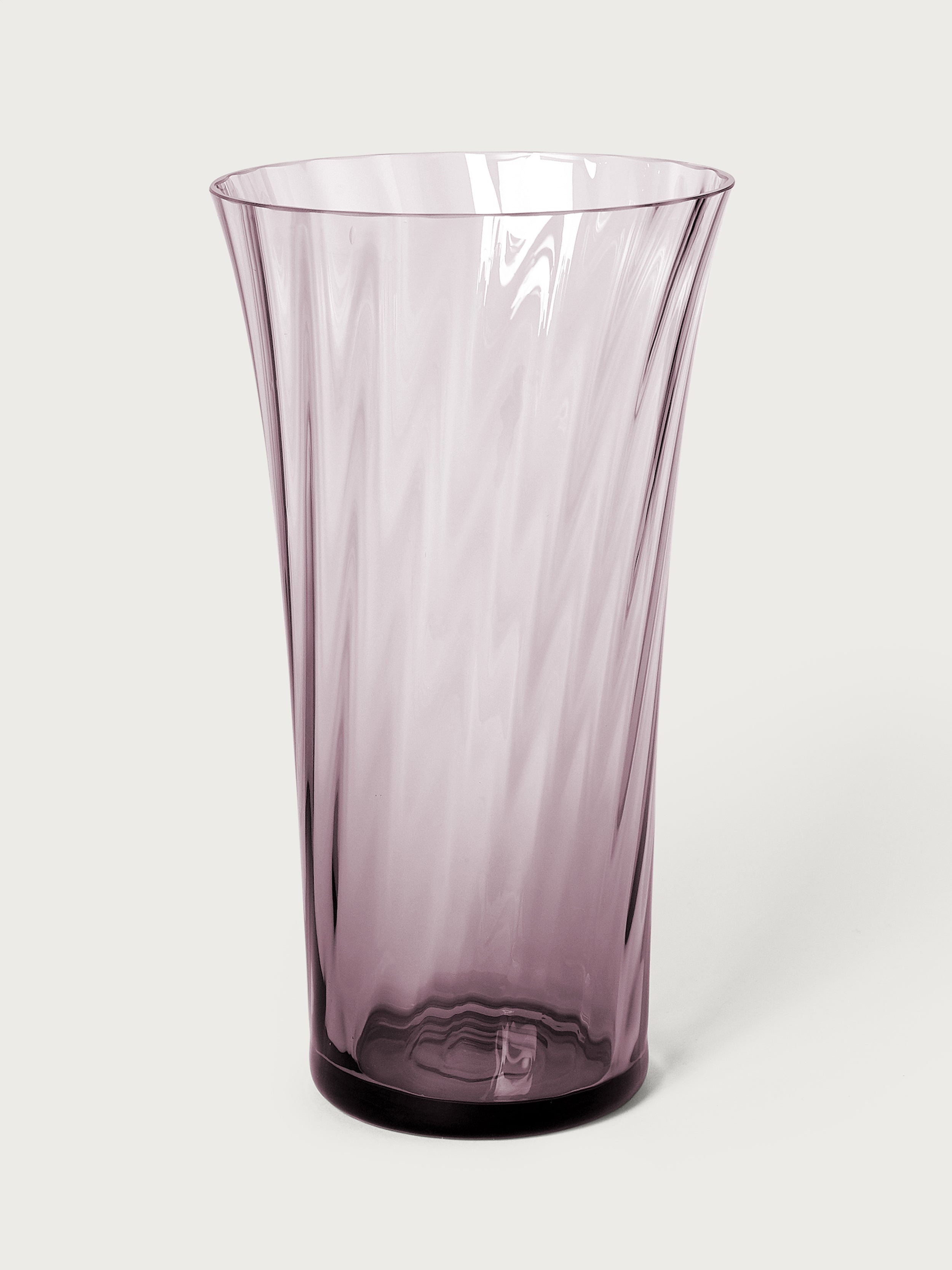 Stilleben Concave Vase - 28 cm⼁Swirl Vase Lilac