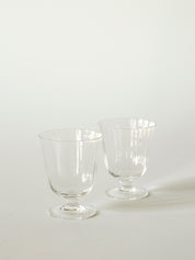 Stilleben Concave Wine Glass - Box of 2⼁Fan Glass Clear