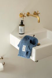 Stilleben Guest Towel Waffle - 30 x 50 cm Towel Indigo Blue