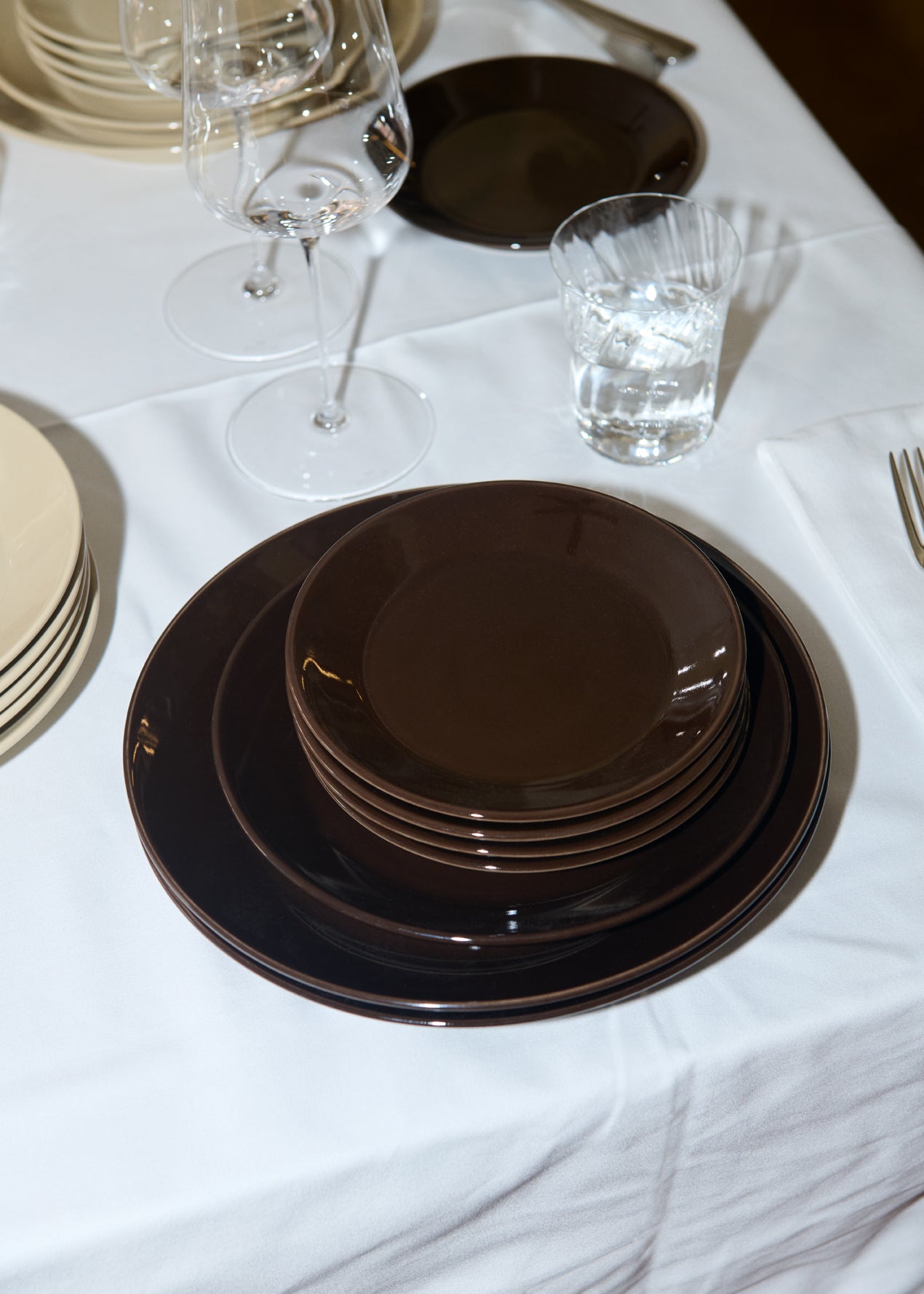 Stilleben Memphis Lunch Plate Plate Cocoa
