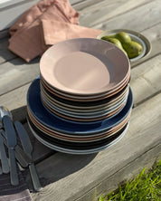 Stilleben Memphis Lunch Plate Plate Dusty Blue