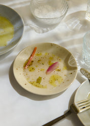 Stilleben Memphis Lunch Plate Plate Sand
