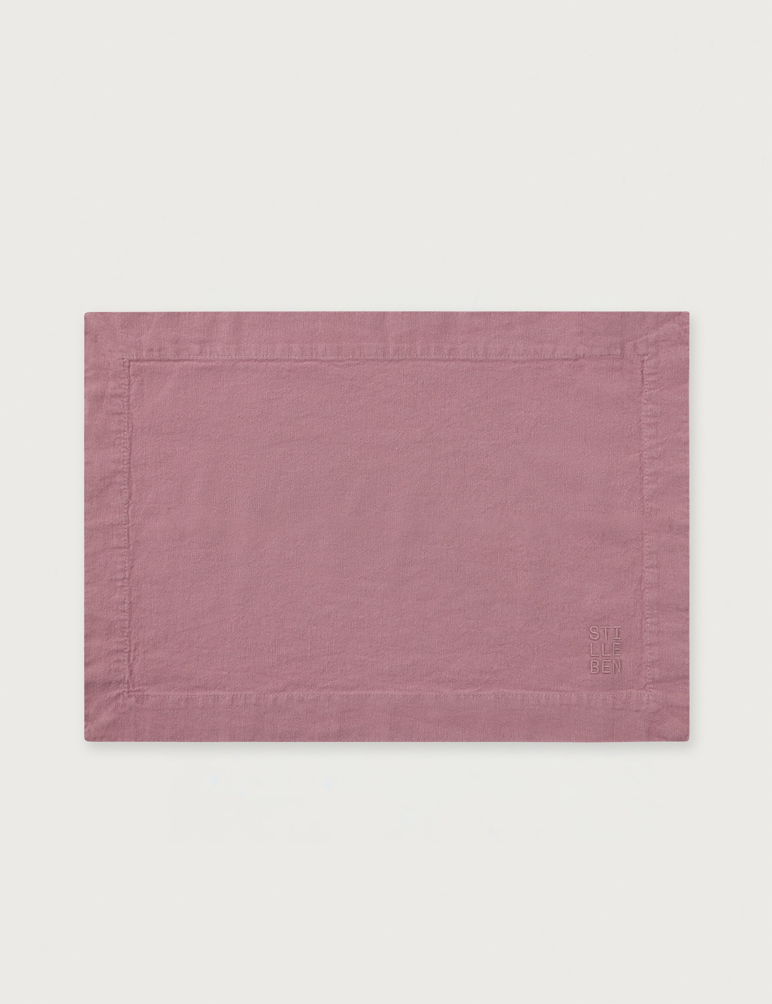 Cotton - Set of 2 Placemat Antique Rose