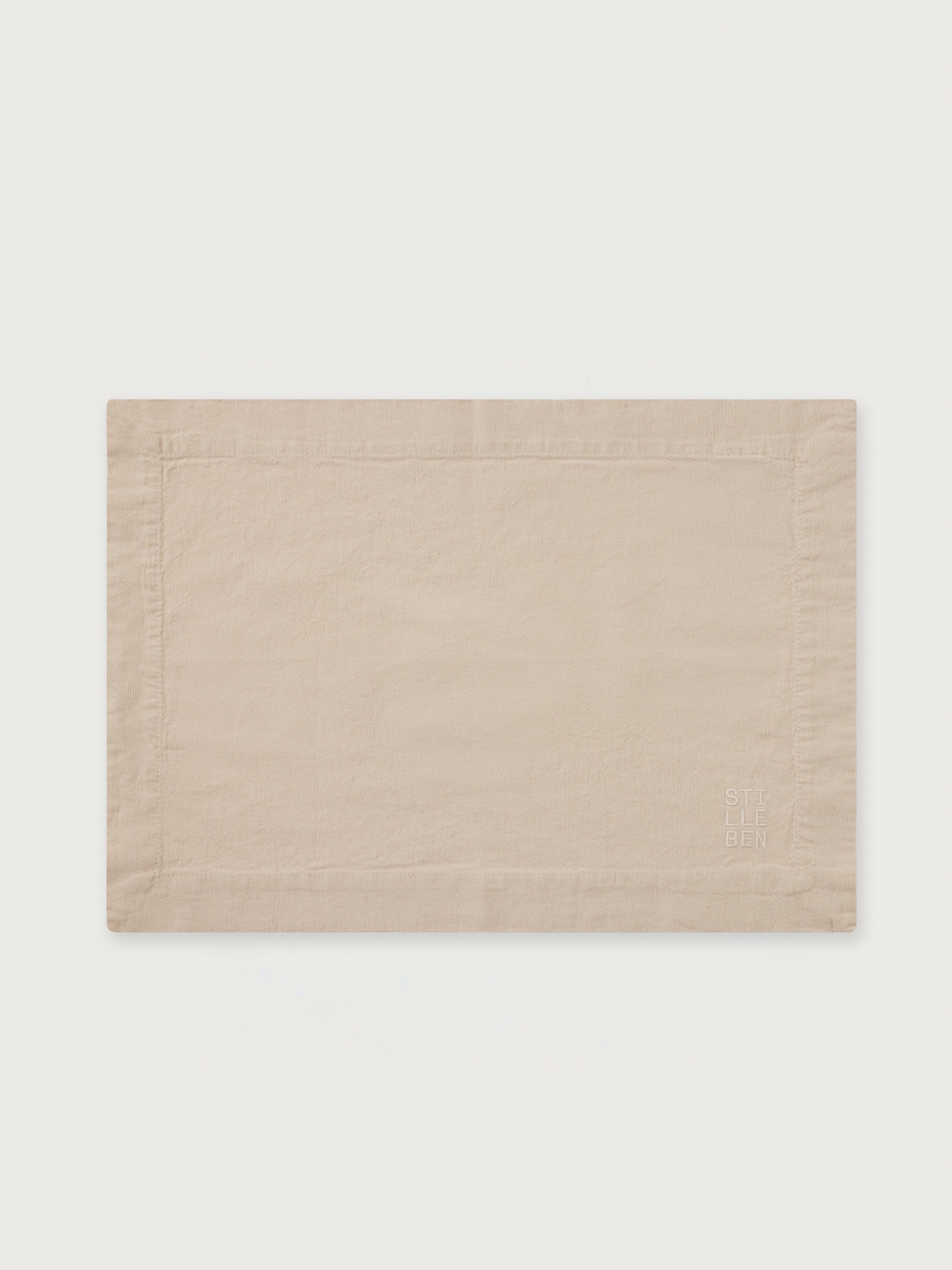 Stilleben Placemat Linen/Cotton - Set of 2 Placemat Sand