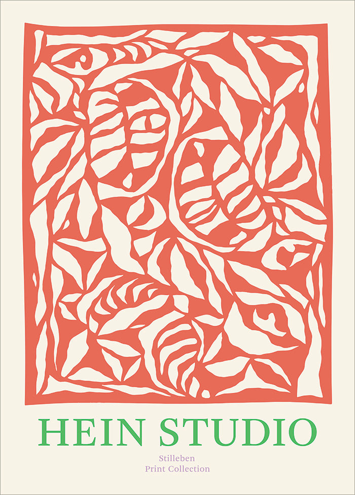 Stilleben Print - 50 x 70 cm⼁Heliconia Lava Print -