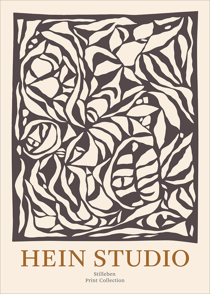 Stilleben Print - A4⼁Laelia Wood Print -