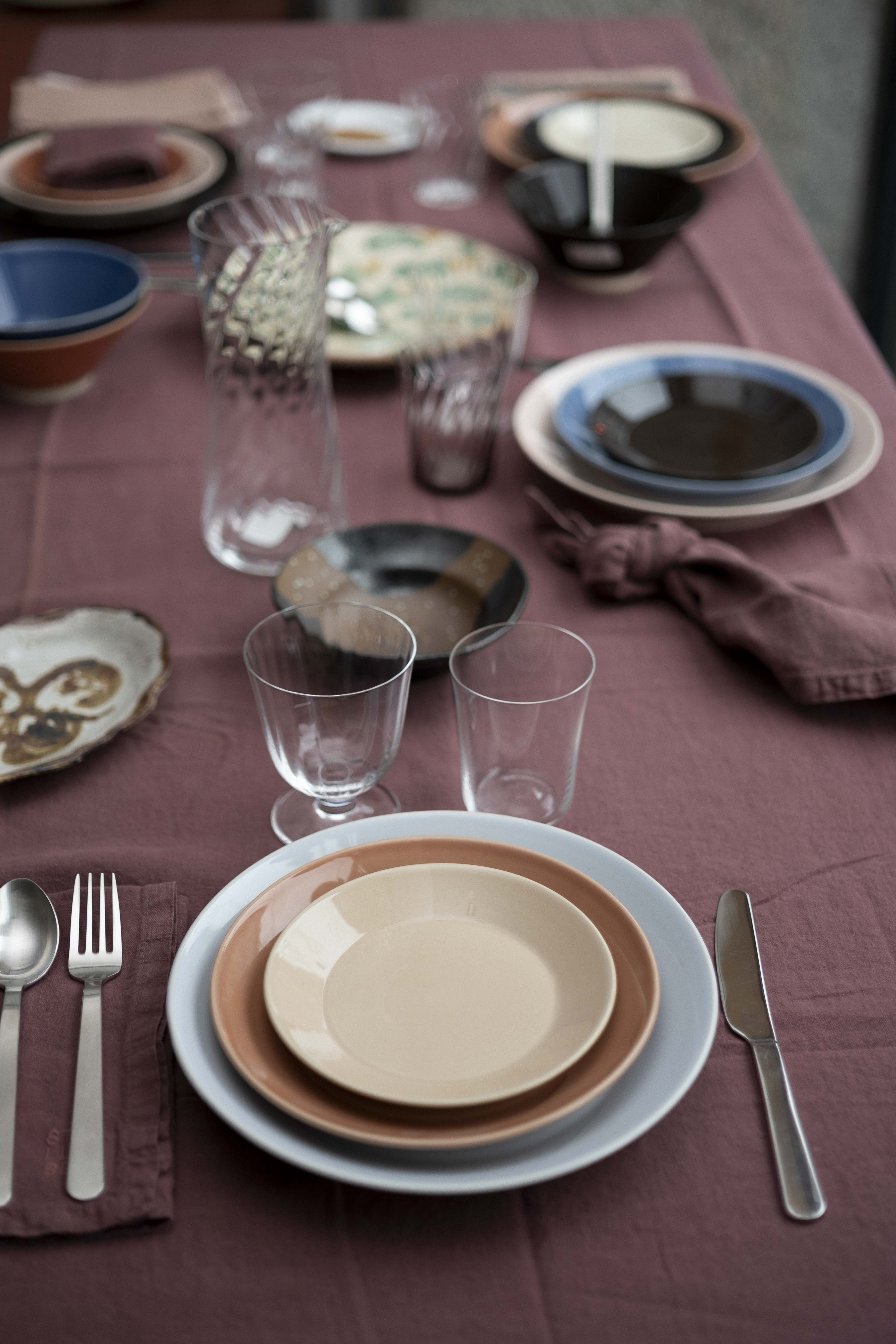 Stilleben Tablecloth - 140 x 310 cm Tablecloth Rusty Brown