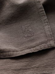 Stilleben Tea Towel Linen/Cotton Towel Dark Brown