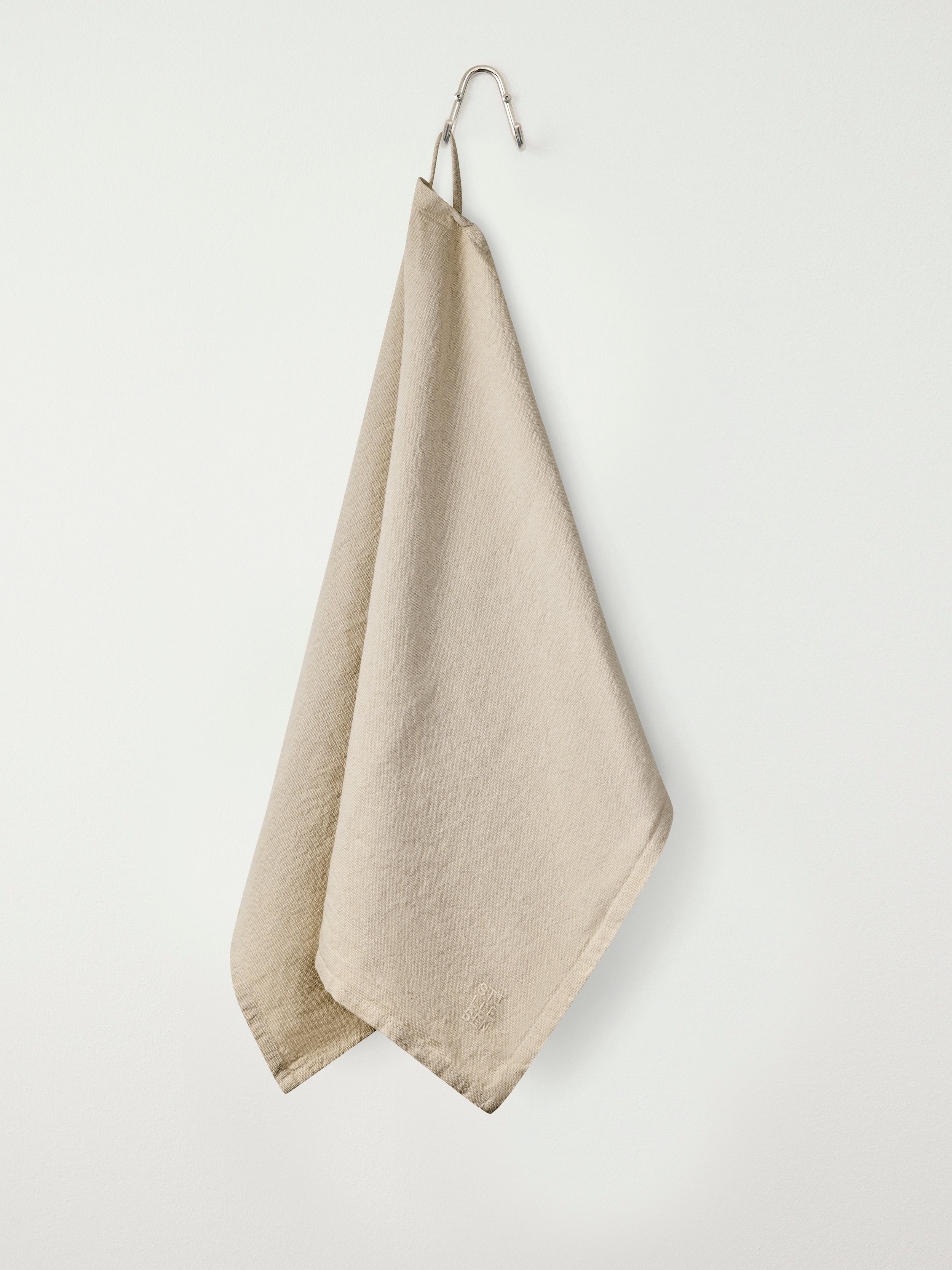 Stilleben Tea Towel Linen/Cotton Towel Sand