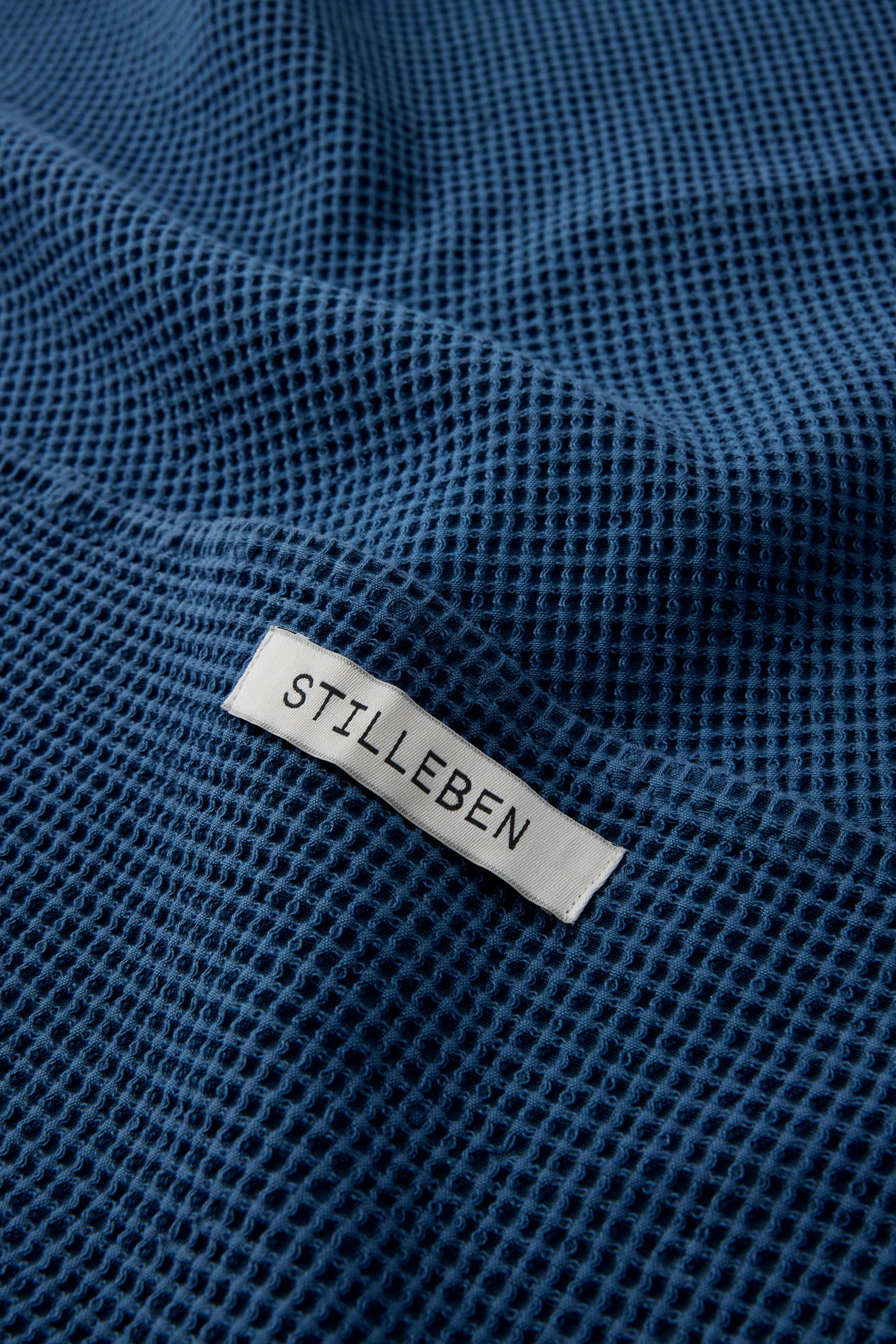 Stilleben Tea Towel Waffle - 50 x 70 cm Kitchen Towel Indigo Blue