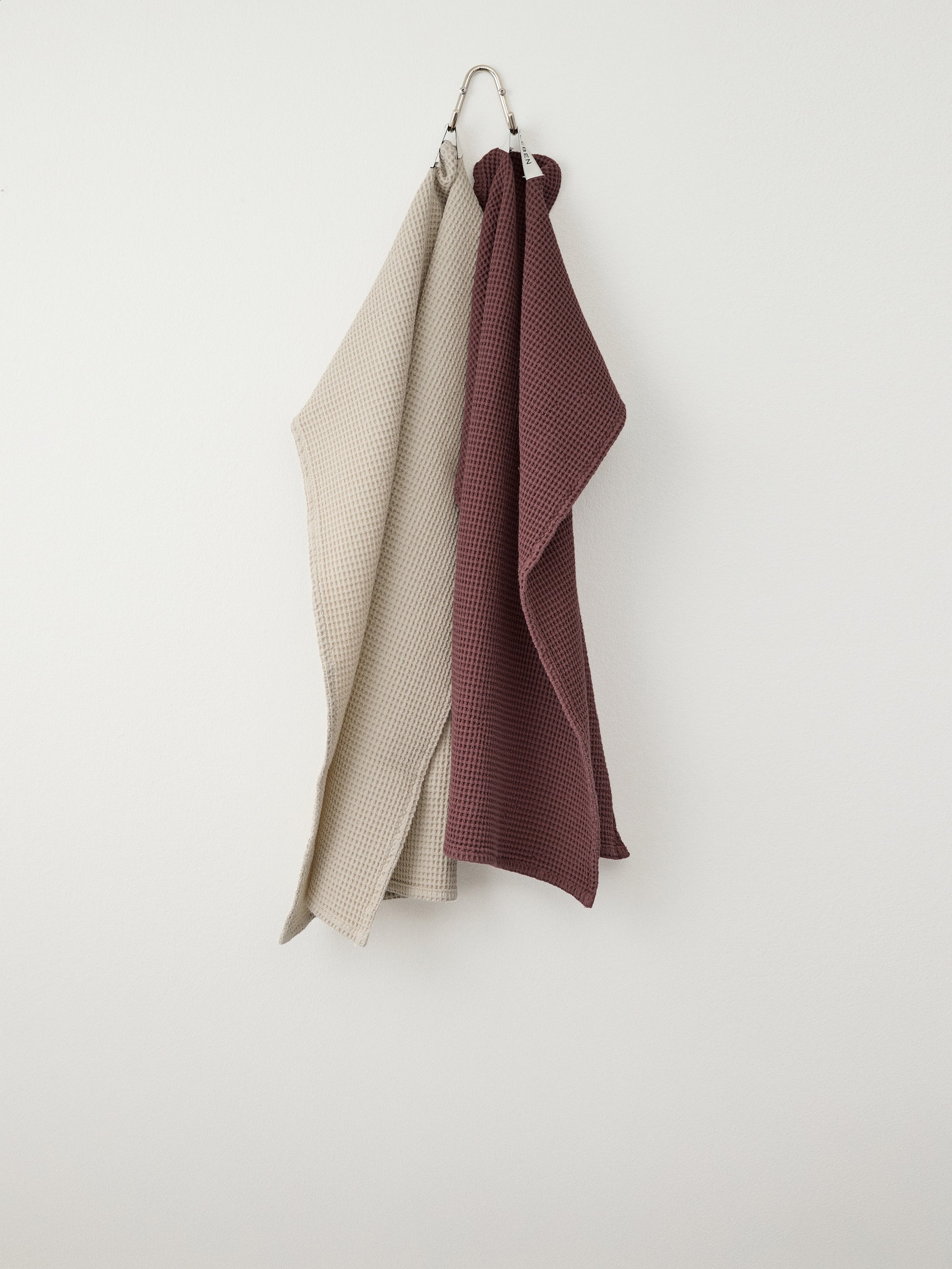 Stilleben Tea Towel Waffle - 50 x 70 cm Kitchen Towel Rusty Brown