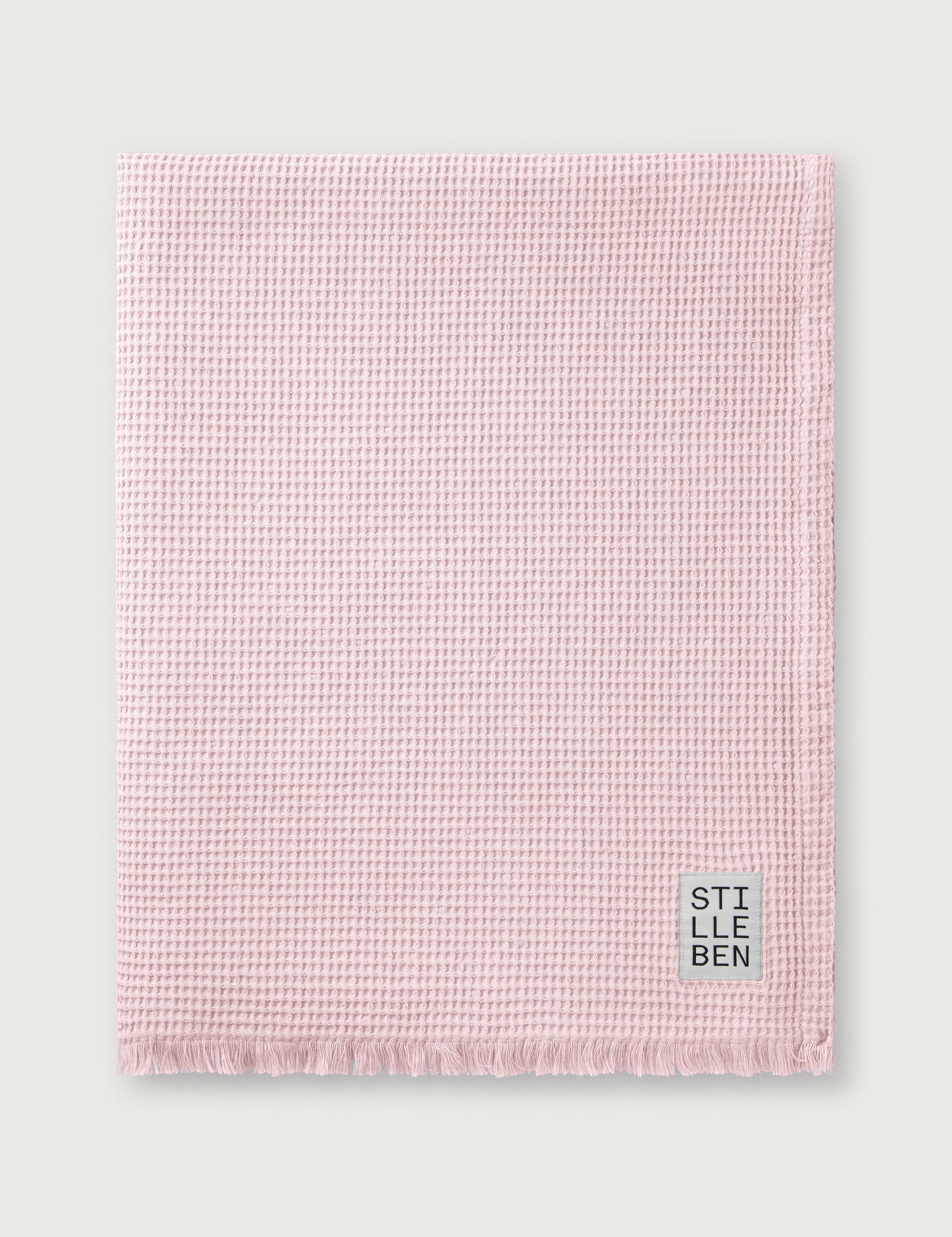 Stilleben Bath Sheet Waffle - 105 x 180 cm Towel Chalk Pink