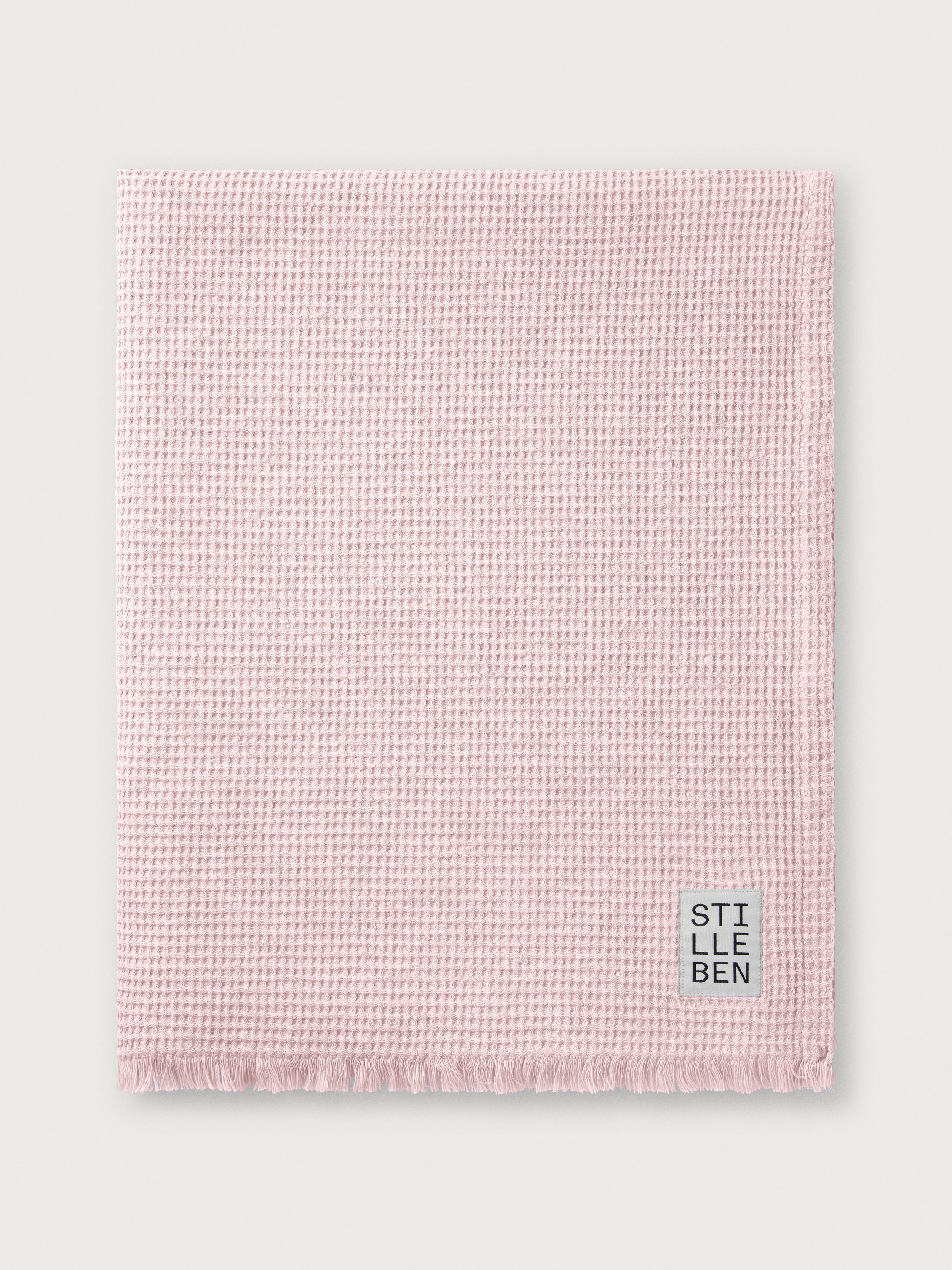 Stilleben Bath Sheet Waffle - 105 x 180 cm Towel Chalk Pink