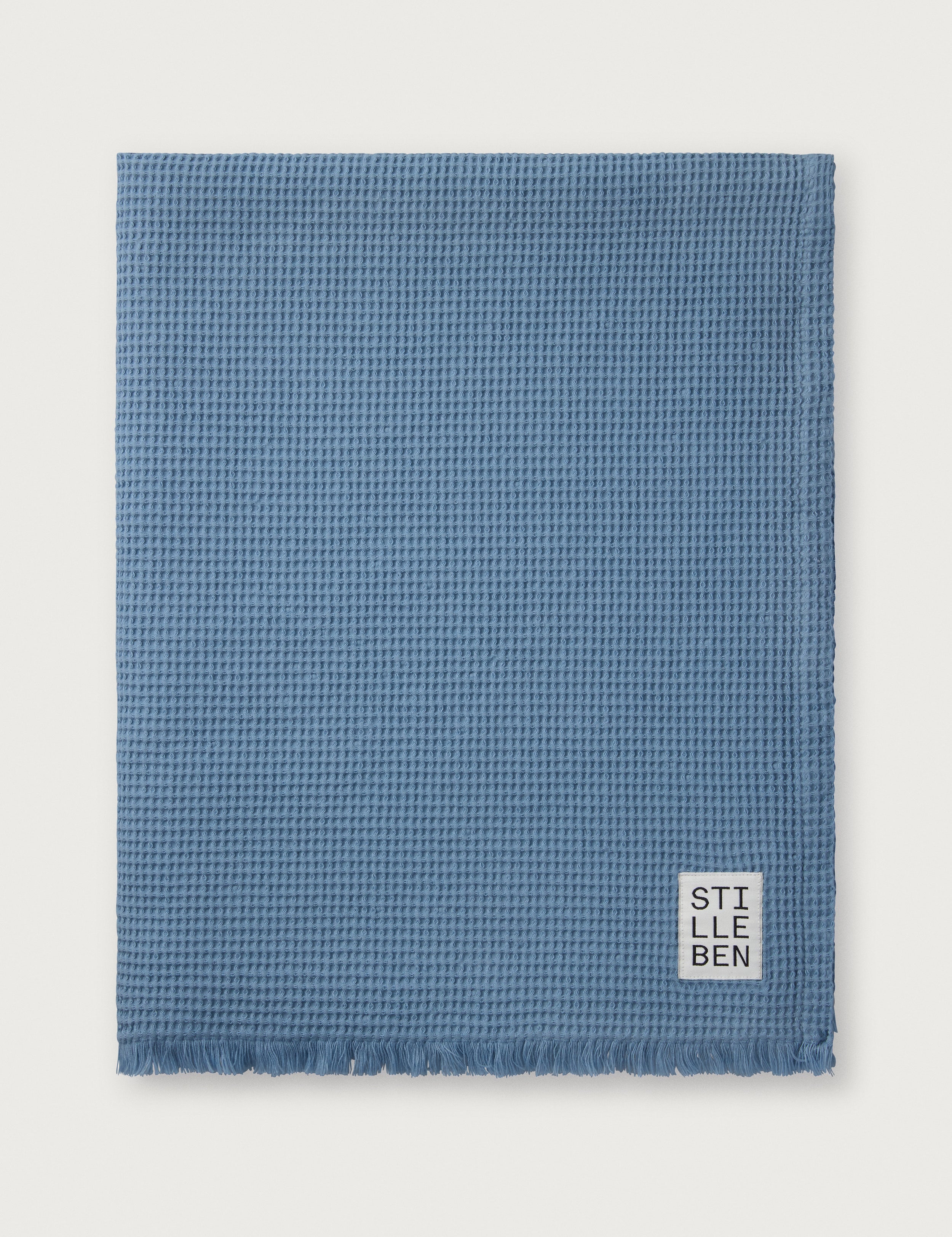 Stilleben Bath Sheet Waffle - 105 x 180 cm Towel Denim Blue