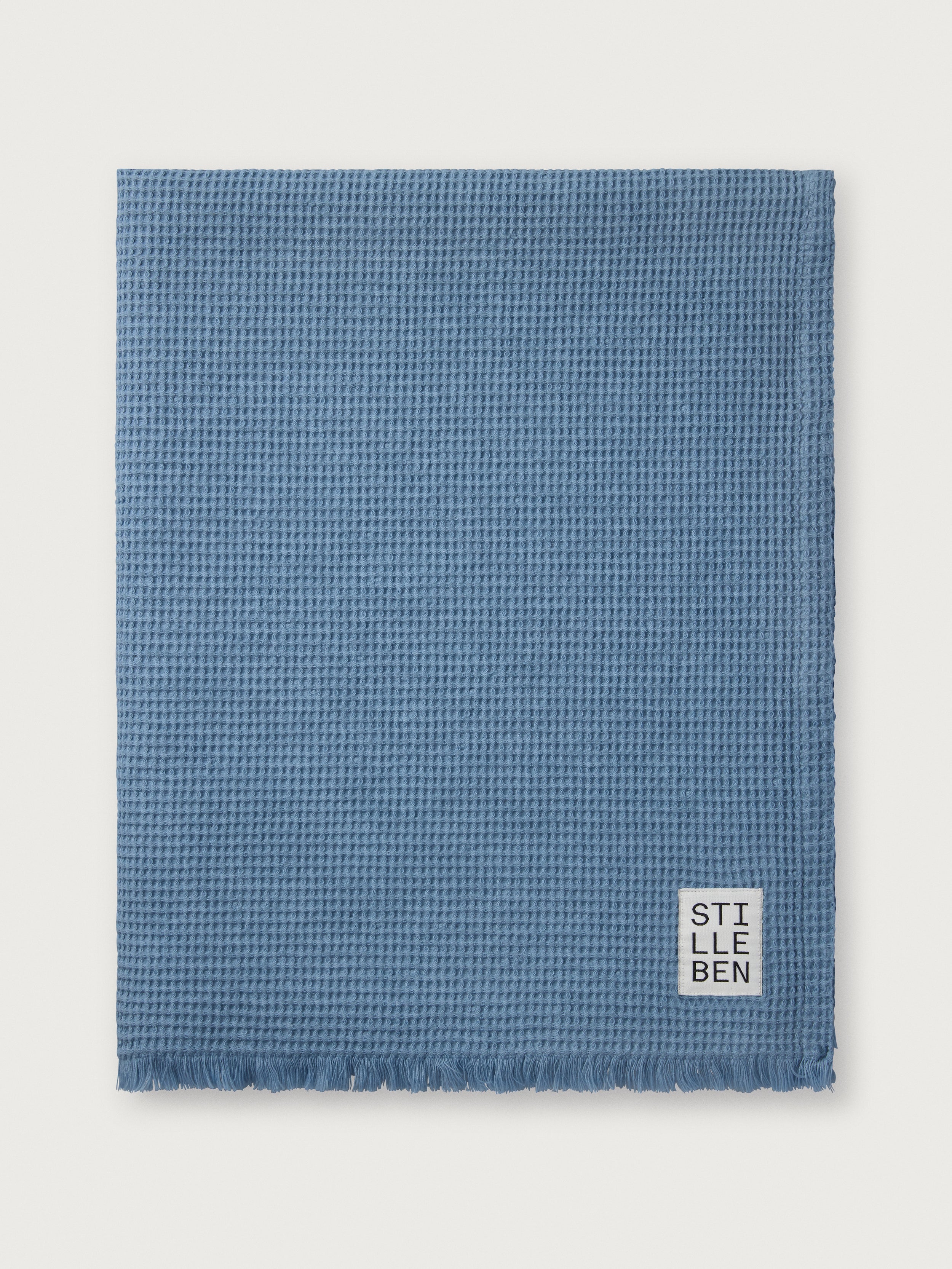 Stilleben Bath Sheet Waffle - 105 x 180 cm Towel Denim Blue