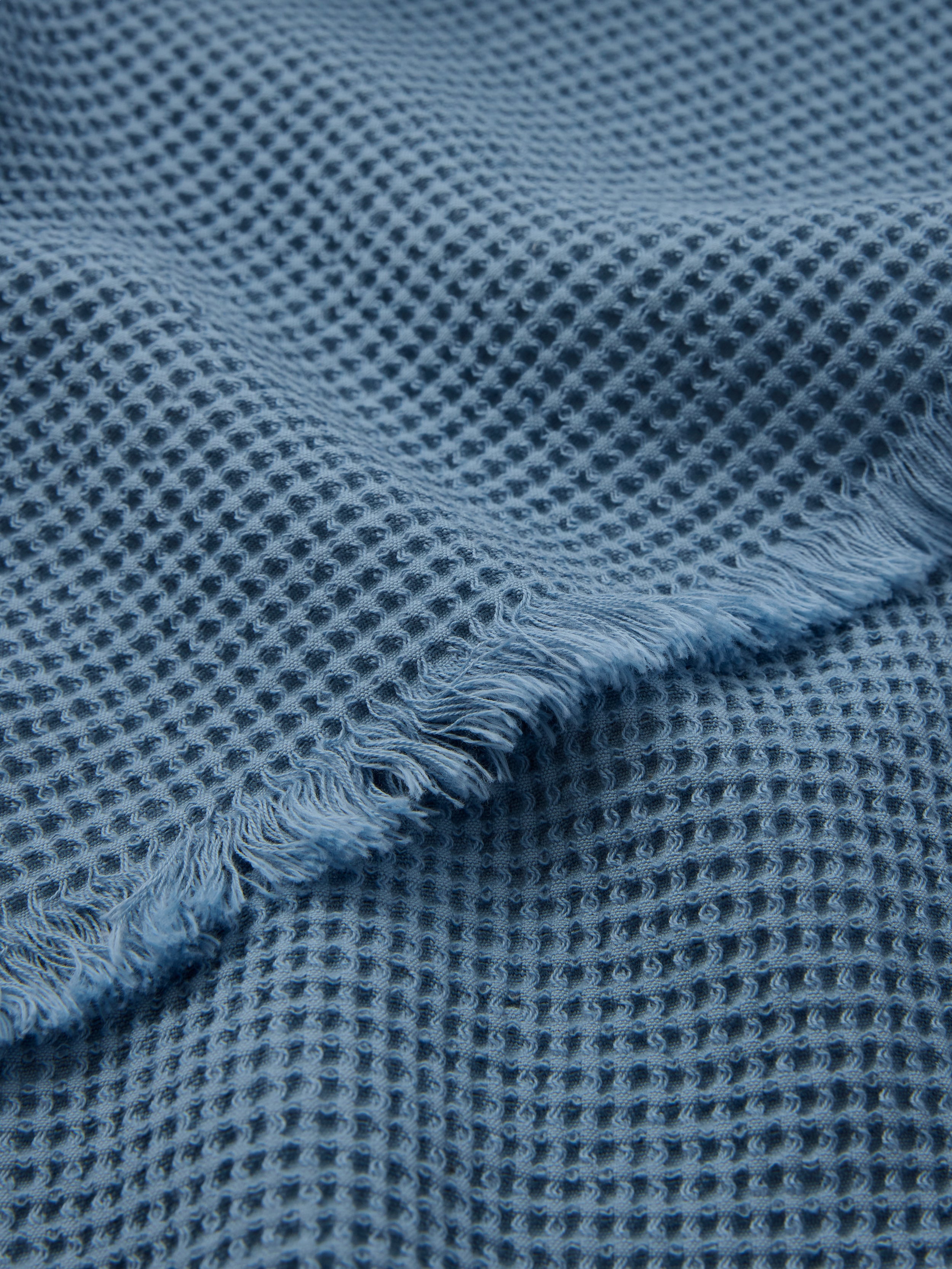 Stilleben Bath Sheet Waffle - 105 x 180 cm Towel Denim Blue