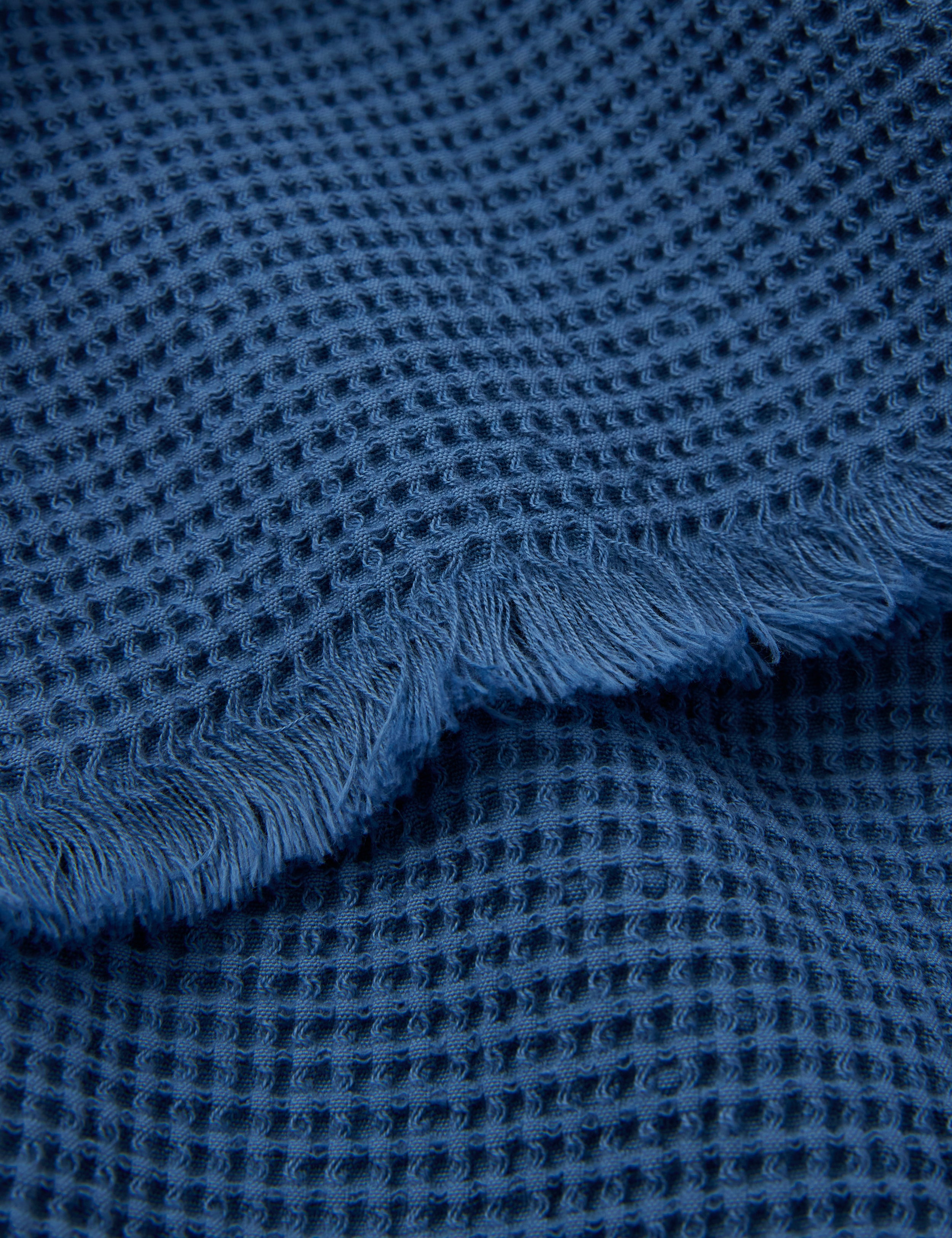 Stilleben Bath Sheet Waffle - 105 x 180 cm Towel Indigo Blue