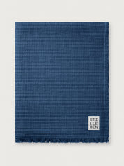 Stilleben Bath Sheet Waffle - 105 x 180 cm Towel Indigo Blue