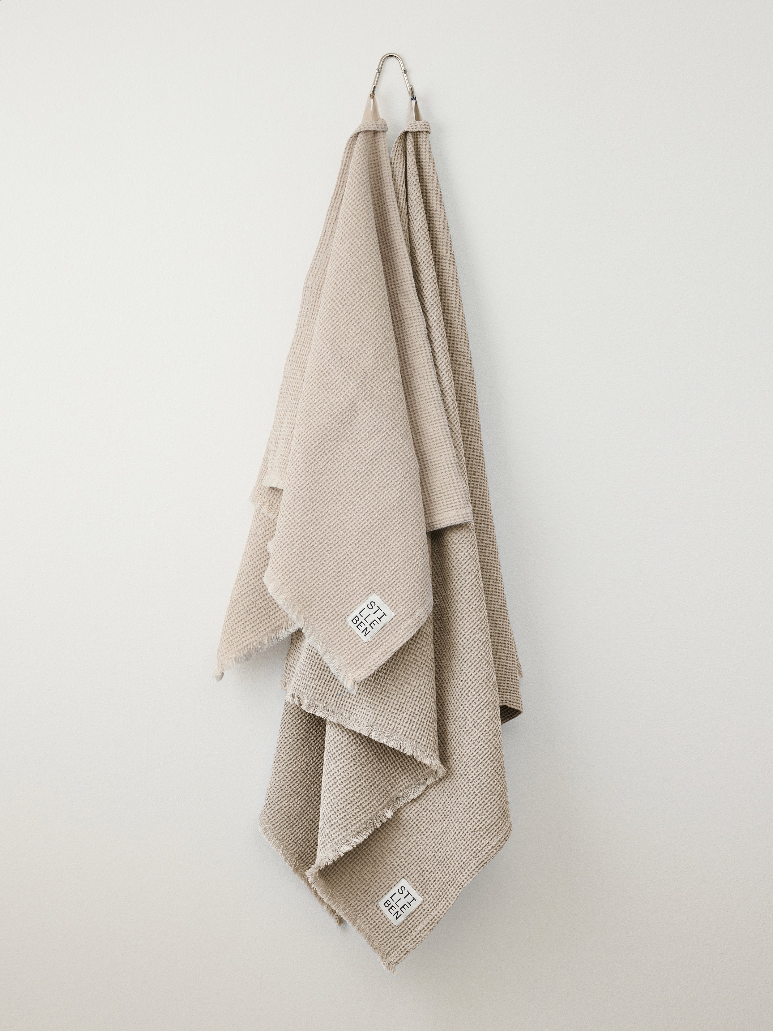 Stilleben Bath Sheet Waffle - 105 x 180 cm Towel Sand