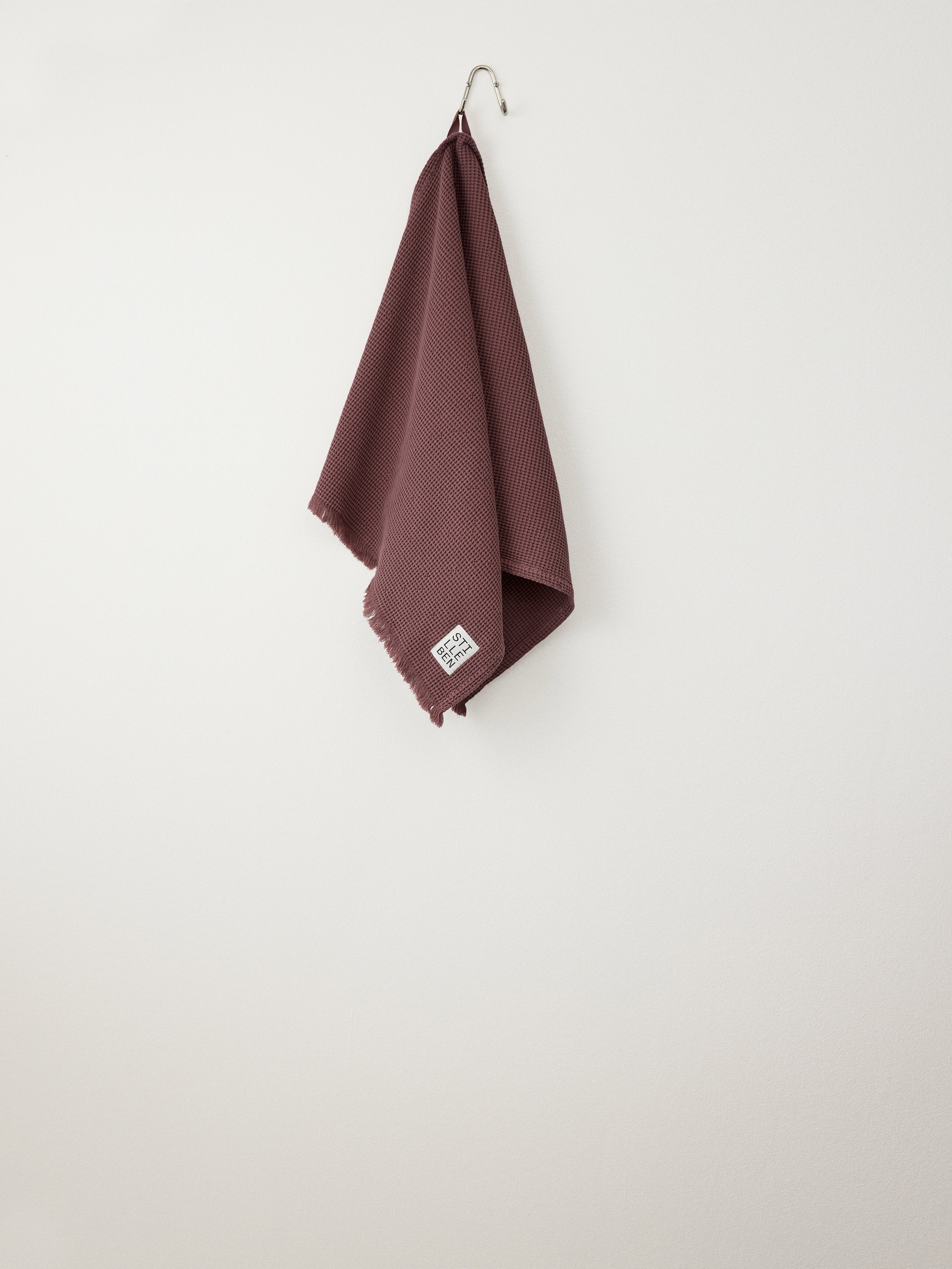 Stilleben Hand Towel Waffle - 55 x 100 cm Towel Rusty Brown