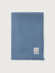 Stilleben Bath Towel Waffle - 80 x 160 cm Towel Denim Blue