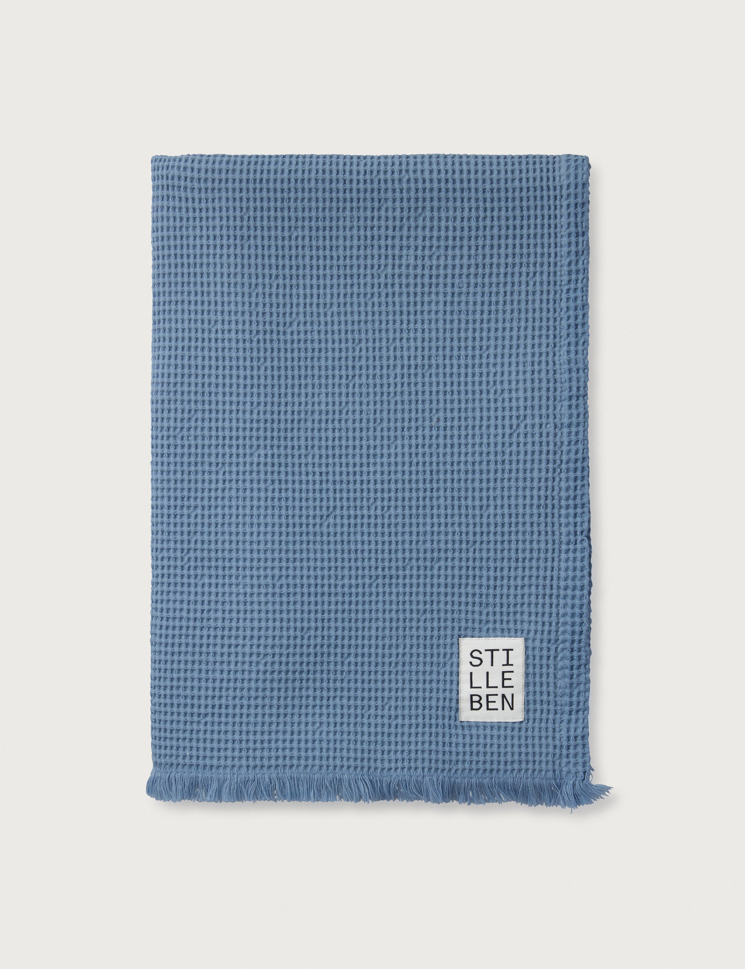 Stilleben Bath Towel Waffle - 80 x 160 cm Towel Denim Blue