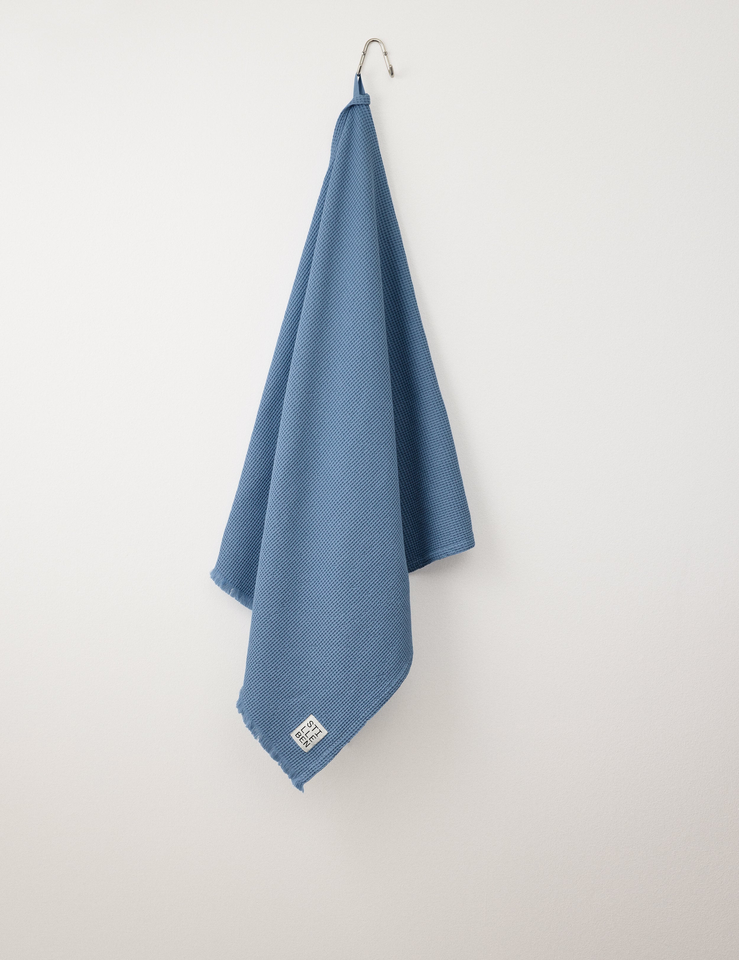 Stilleben Bath Towel Waffle - 80 x 160 cm Towel Denim Blue