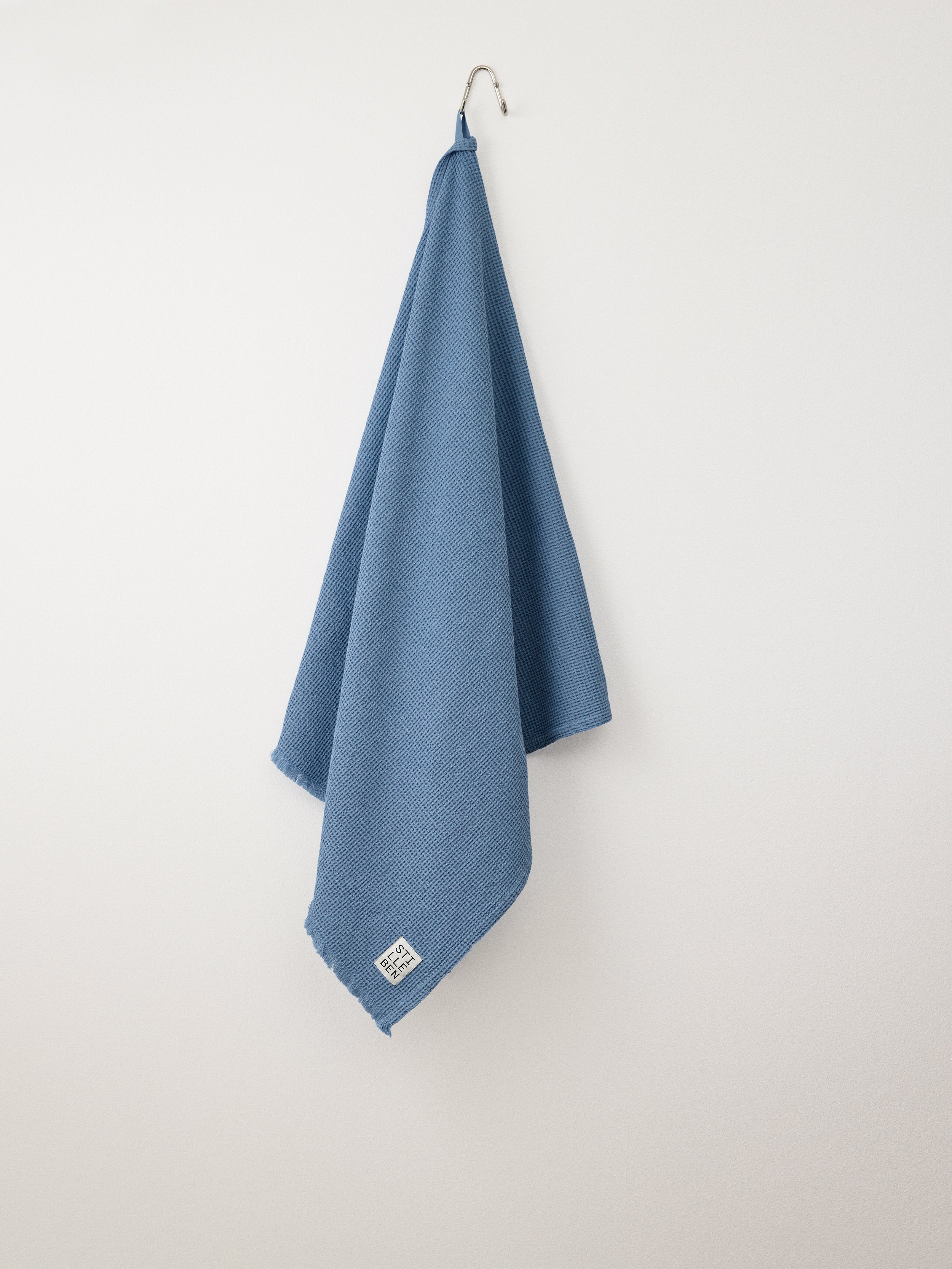 Stilleben Bath Towel Waffle - 80 x 160 cm Towel Denim Blue