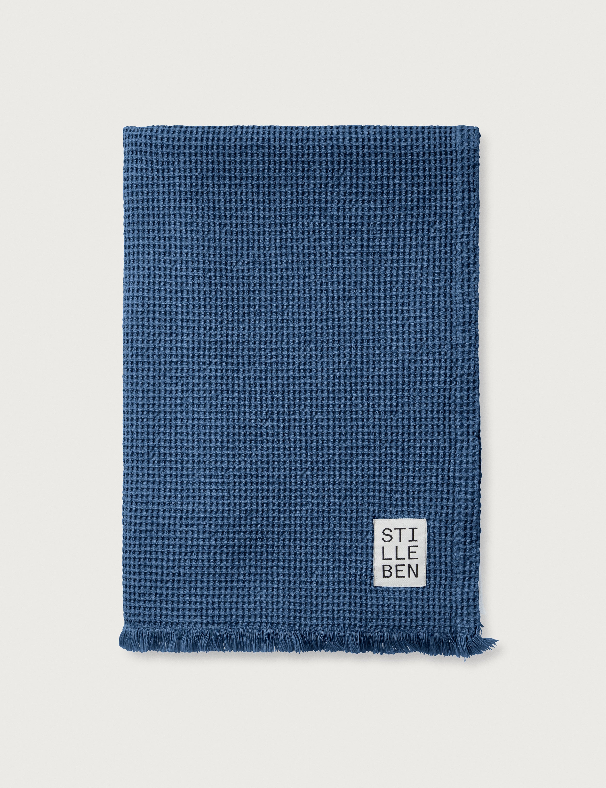 Stilleben Bath Towel Waffle - 80 x 160 cm Towel Indigo Blue