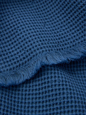 Stilleben Bath Towel Waffle - 80 x 160 cm Towel Indigo Blue