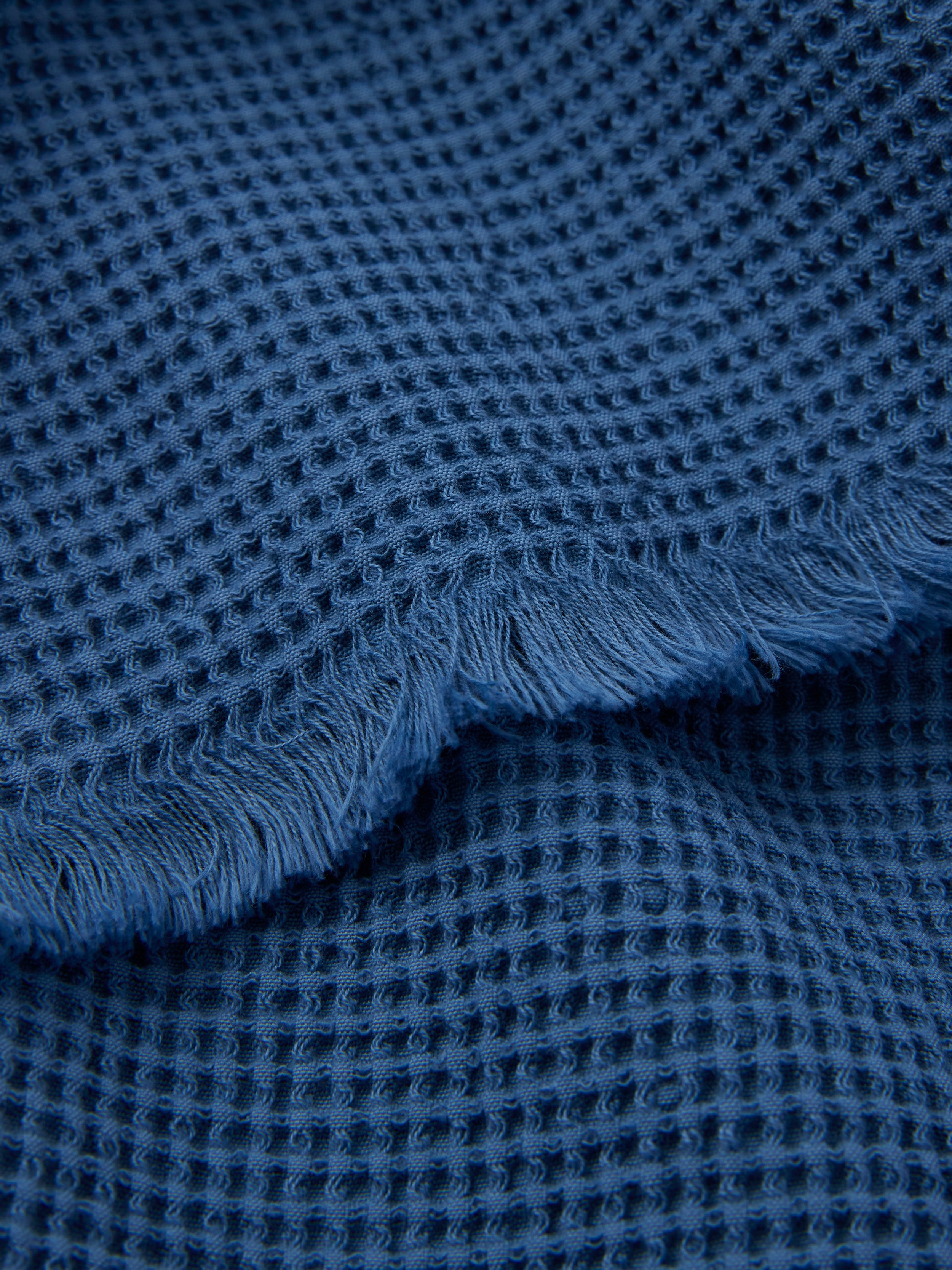 Stilleben Bath Towel Waffle - 80 x 160 cm Towel Indigo Blue