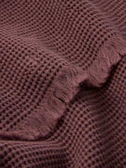 Stilleben Bath Towel Waffle - 80 x 160 cm Towel Rusty Brown