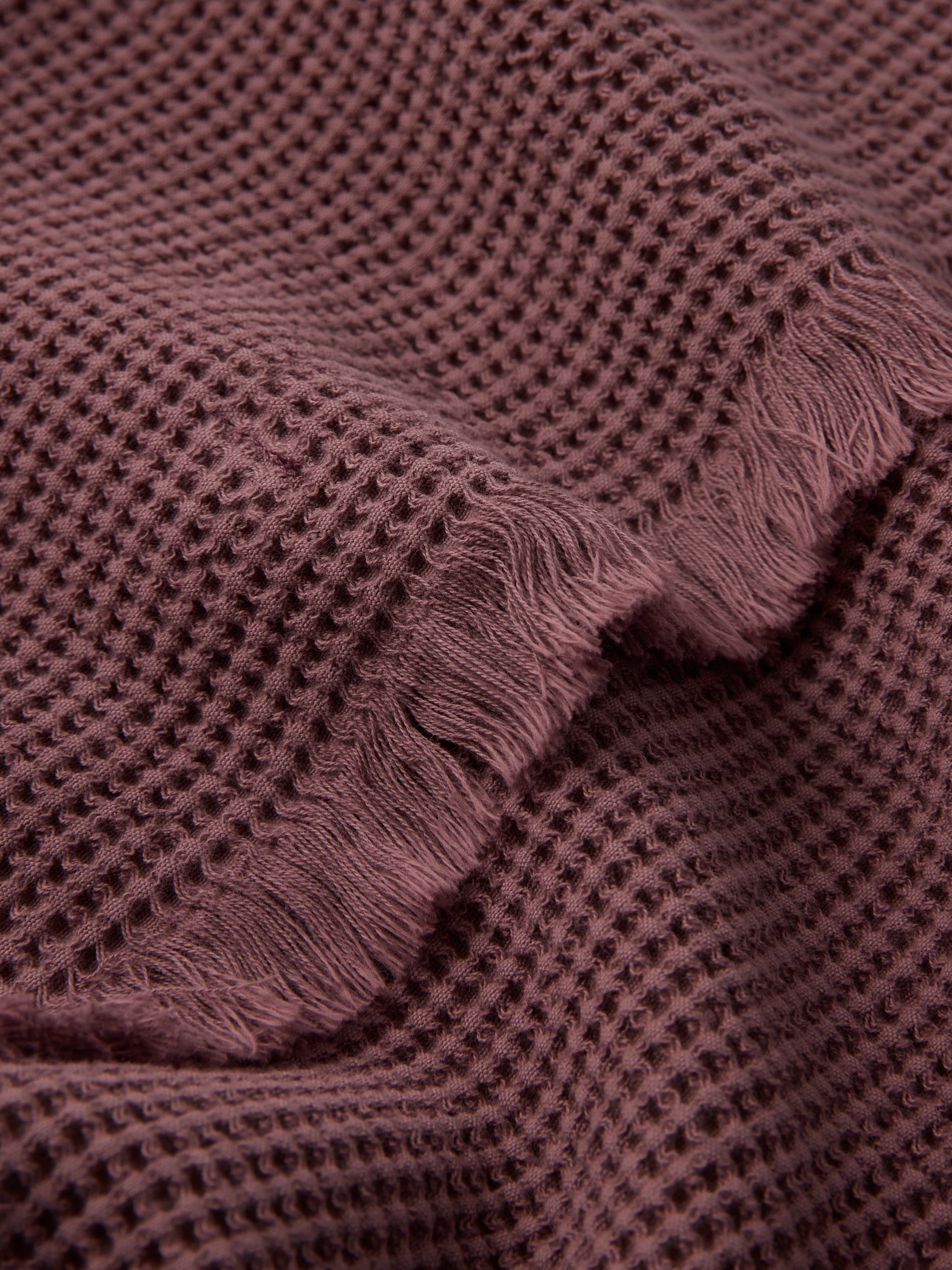 Stilleben Bath Towel Waffle - 80 x 160 cm Towel Rusty Brown