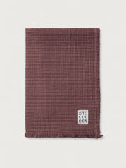 Stilleben Bath Towel Waffle - 80 x 160 cm Towel Rusty Brown