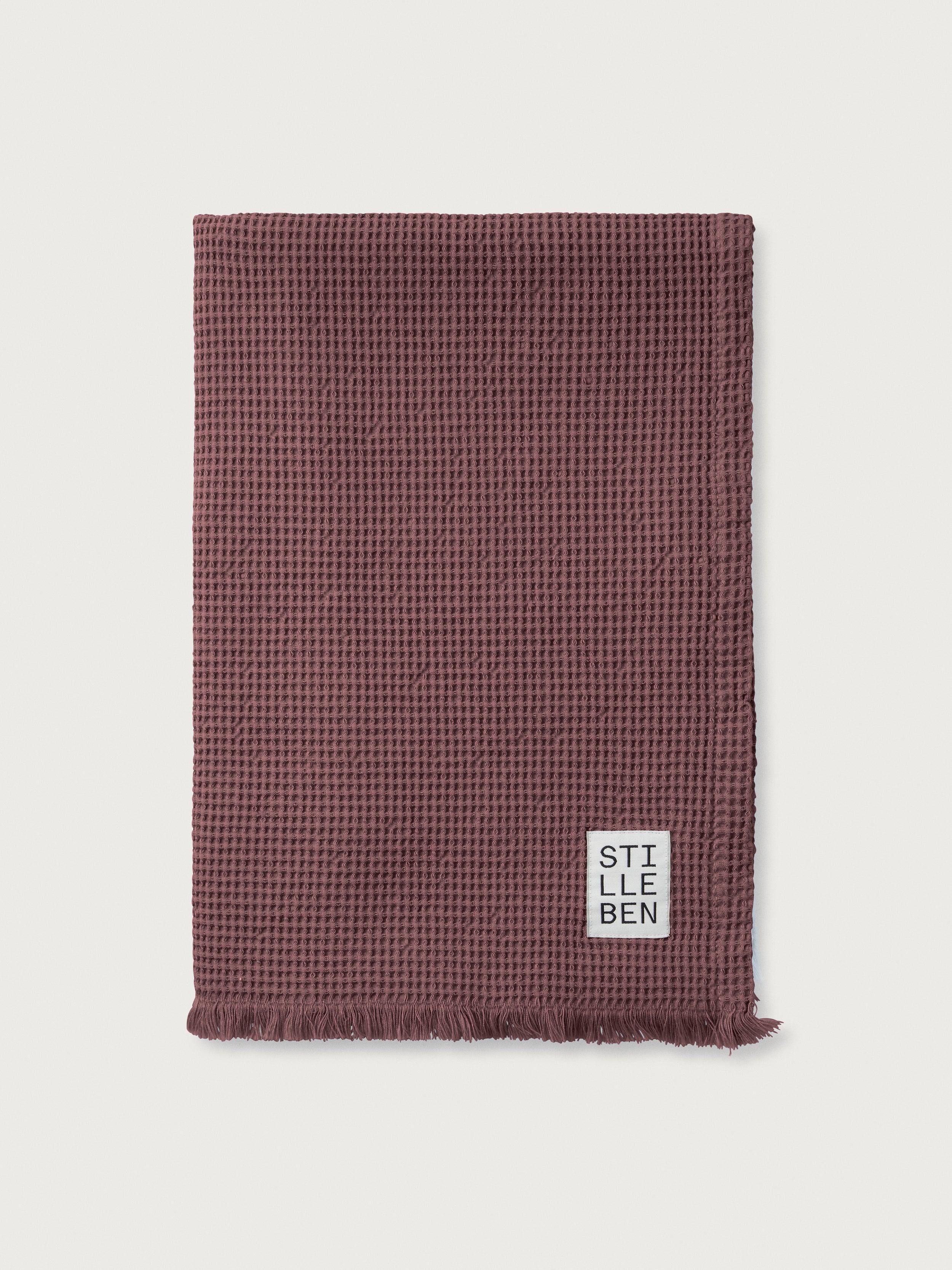 Stilleben Bath Towel Waffle - 80 x 160 cm Towel Rusty Brown