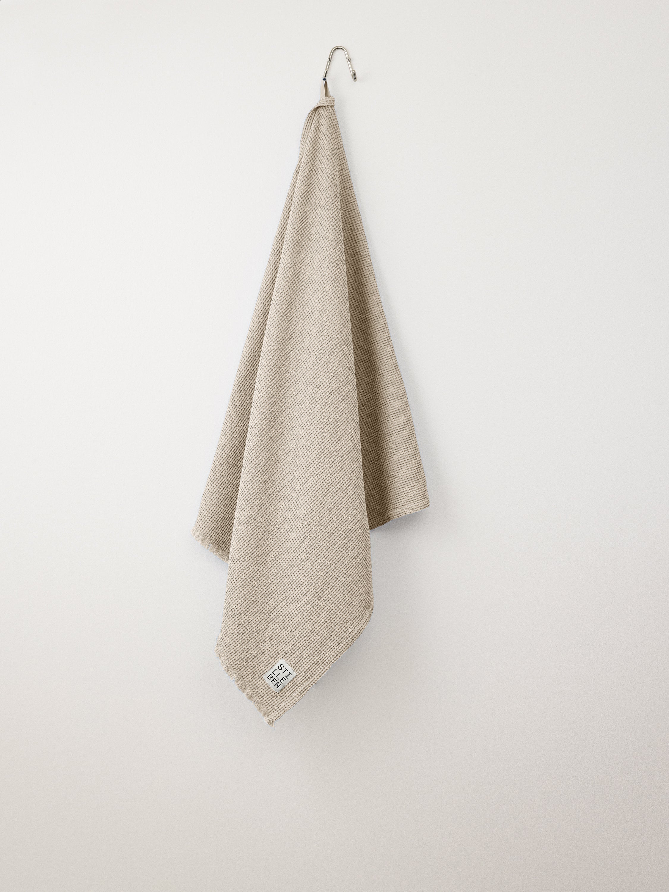 Stilleben Bath Towel Waffle - 80 x 160 cm Towel Sand