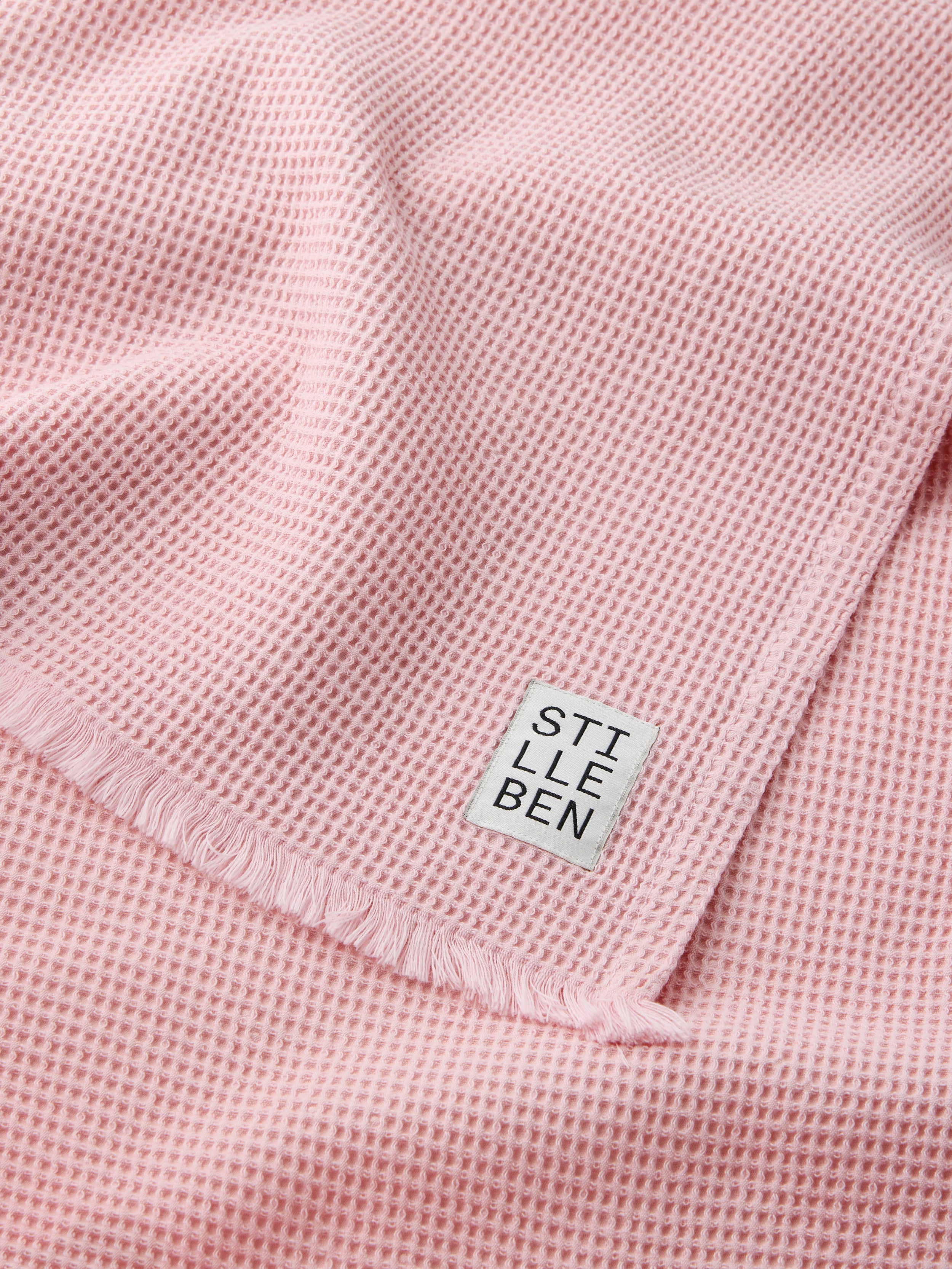 Stilleben Bath Sheet Waffle - 105 x 180 cm Towel Chalk Pink