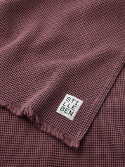 Stilleben Bath Sheet Waffle - 105 x 180 cm Towel Rusty Brown