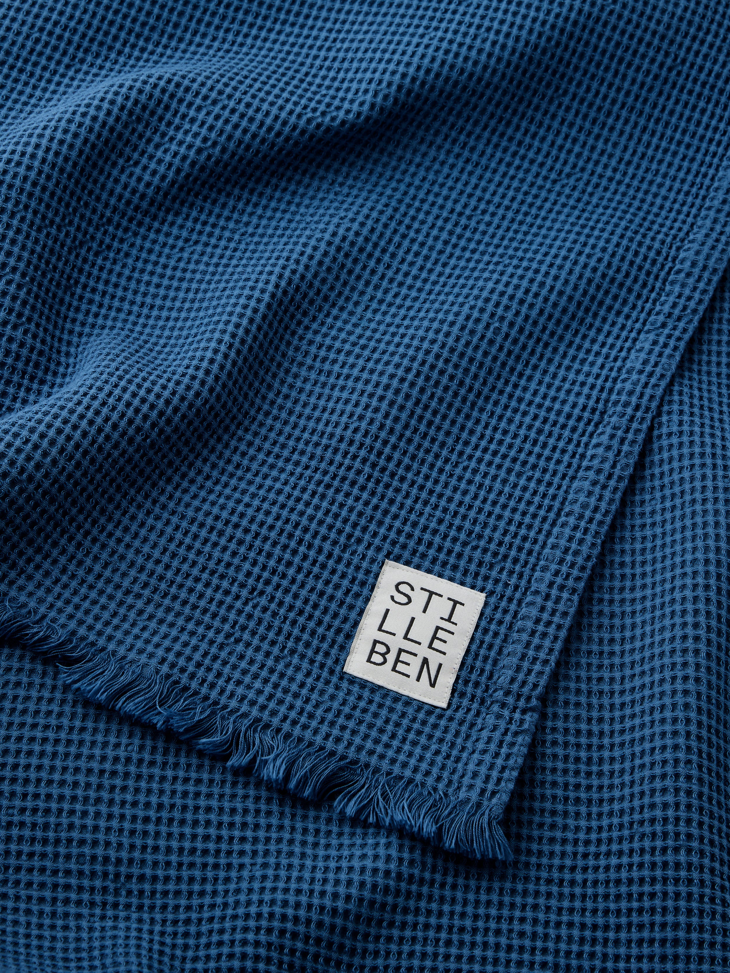 Stilleben Hand Towel Waffle - 55 x 100 cm Towel Indigo Blue