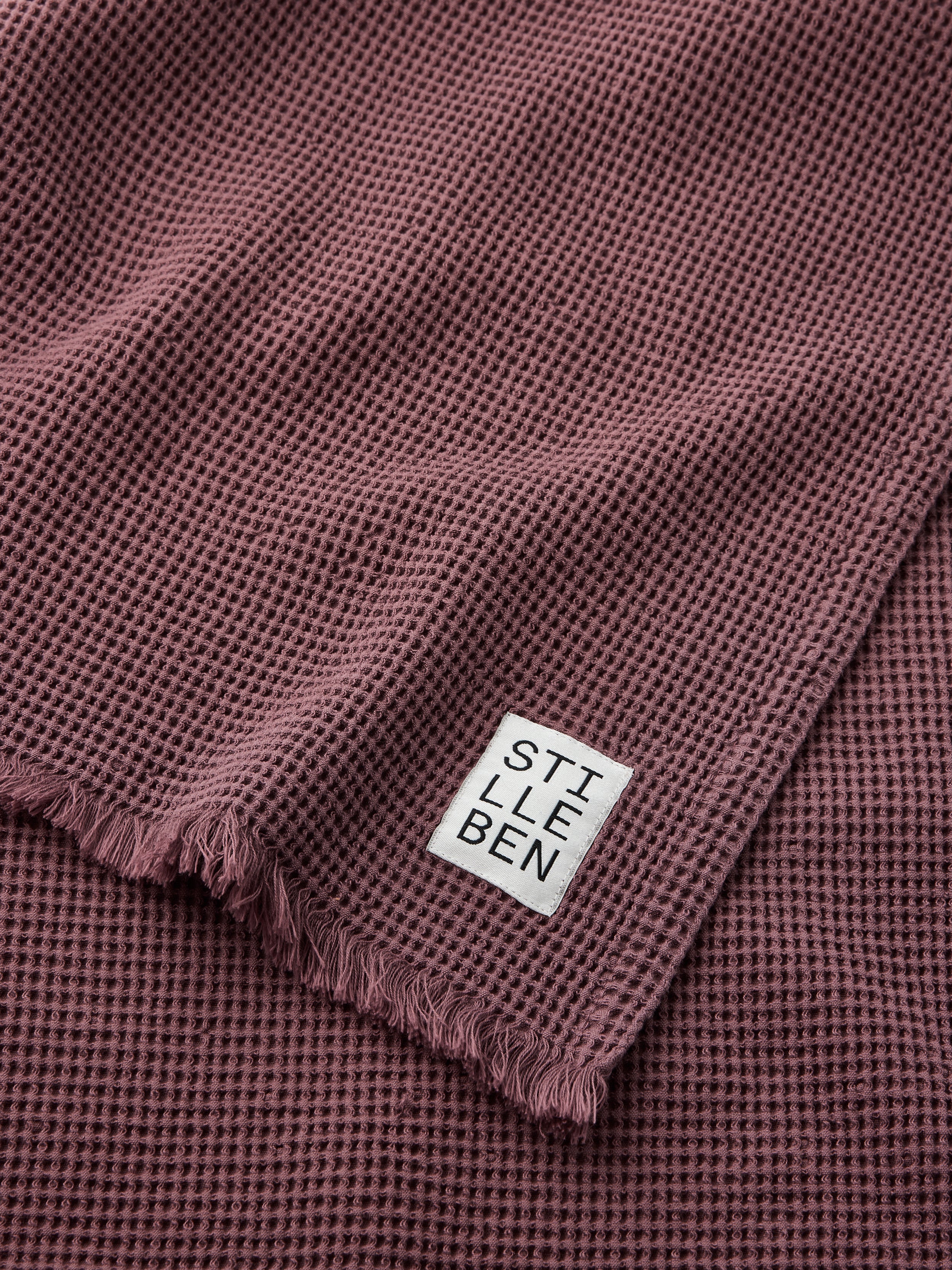 Stilleben Bath Towel Waffle - 80 x 160 cm Towel Rusty Brown